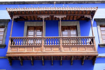 Holzbalkon in Teror (Gran Canaria)