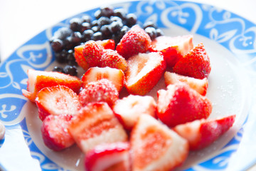 Fresh strawberries