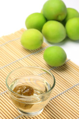 plum liqueur and plum