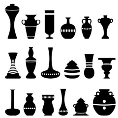 decorative vase vector