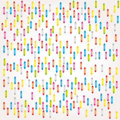 Multicolored dot background vector point illustration