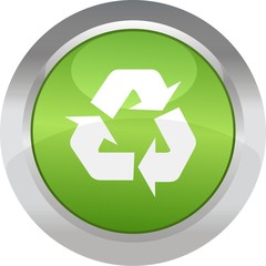 Obraz premium bouton recycler