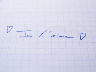 Je t'aime et adolescence