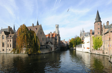 Obraz premium autumn in Bruges