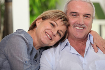 Fototapeta premium Portrait of a smiling couple