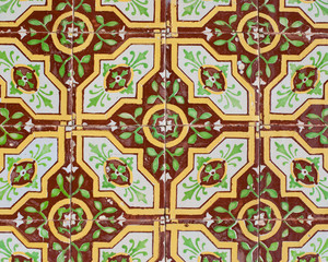Portuguese glazed tiles 221