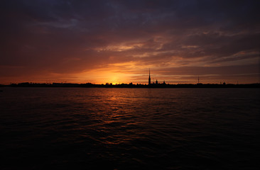 Saint Petersburg Sunset