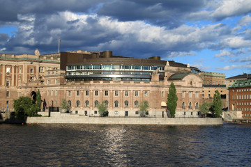 Fototapeta na wymiar Parlement - Stockholm
