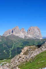 Fototapeta na wymiar Dolomites Unesco