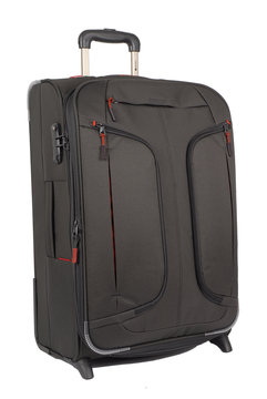 Valise semi-rigide de couleur anthracite