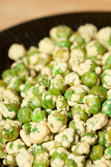 wasabi peas