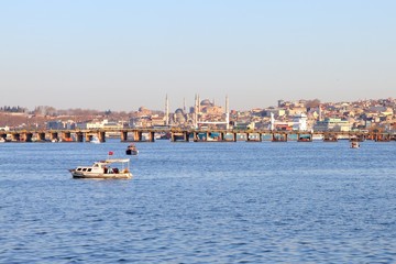 Istanbul seen from the sea