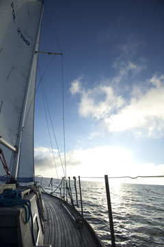 Sailing on the Baltic Sea