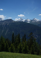 Obraz premium Alpenpanorama