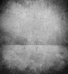 grunge interior with copy-space