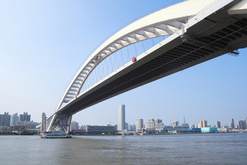 modern highway bridge