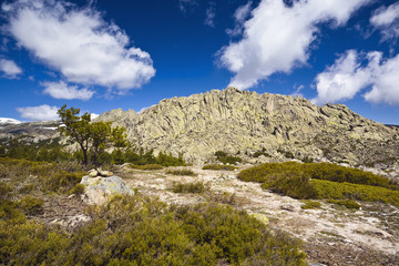 Fototapeta na wymiar La Pedriza. Cerro del Nevazo