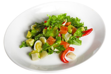 salad with tomato