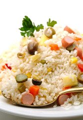 Rice salad