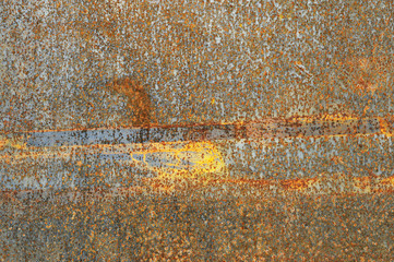 rouille et tôle