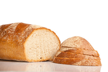 Fresh natural wheat bread