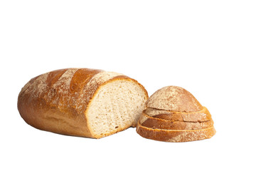 Fresh natural wheat bread