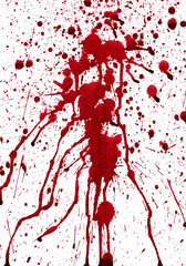 Obraz na płótnie Canvas Krwawe plamy
