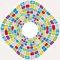 Fototapeta premium multicolored dot background vector point illustration