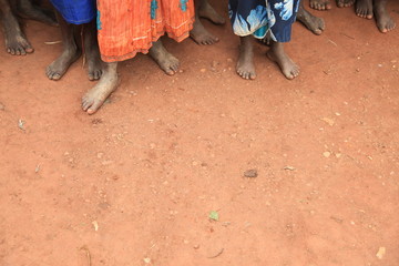 African Children's Feet