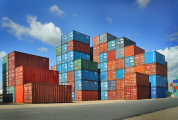 Containers au port