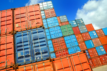 Containers au port