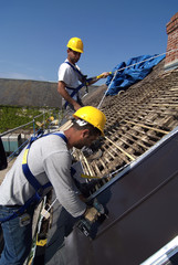 poseur panneaux photovoltaïque