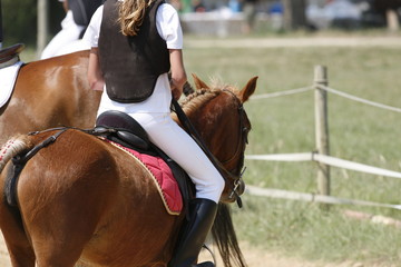Enfant a cheval