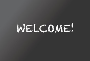 Chalkboard with text