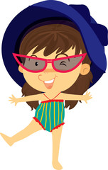 A Girl Doing Exercise