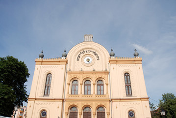 Fototapeta na wymiar Synagoga Gotteshaus Pécs