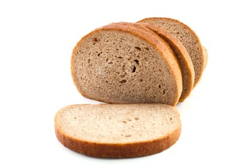 Slice of brown bread