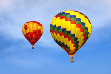 Hot air balloons
