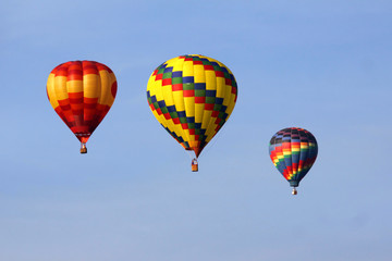 Hot air balloons