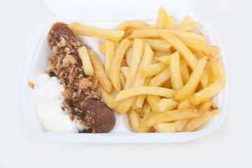 Essen vom Lieferservice