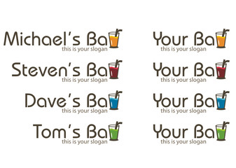 Obraz premium Logo - Bar