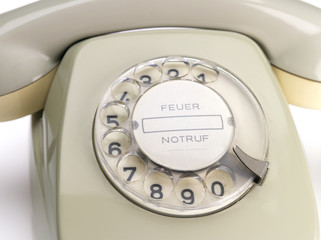 altes telefon detail