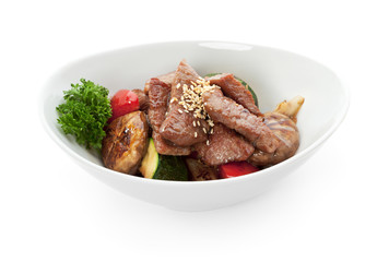 Veal with Vegetables
