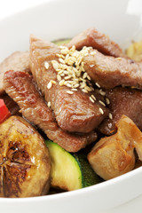 Veal with Vegetables