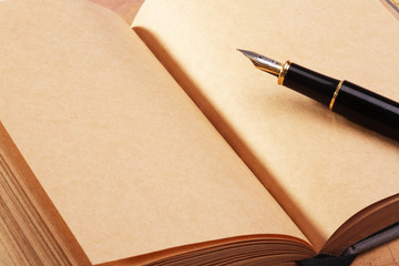 An old book on a Treasure map background