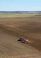 Sowing tractor