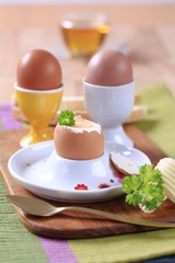 Boiled eggs