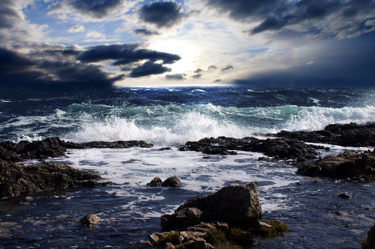 mare tempestoso