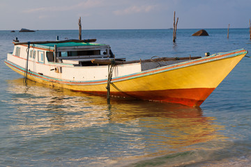 Fototapeta premium Indonesain Fishing boat