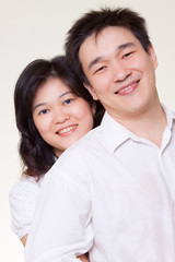 Asian couple